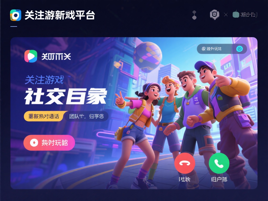 此外，平台还注重游戏的社交属性，推出实时语音、团队